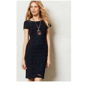 Anthropologie MOULINETTE SOEURS Jocelyn Blue Dress